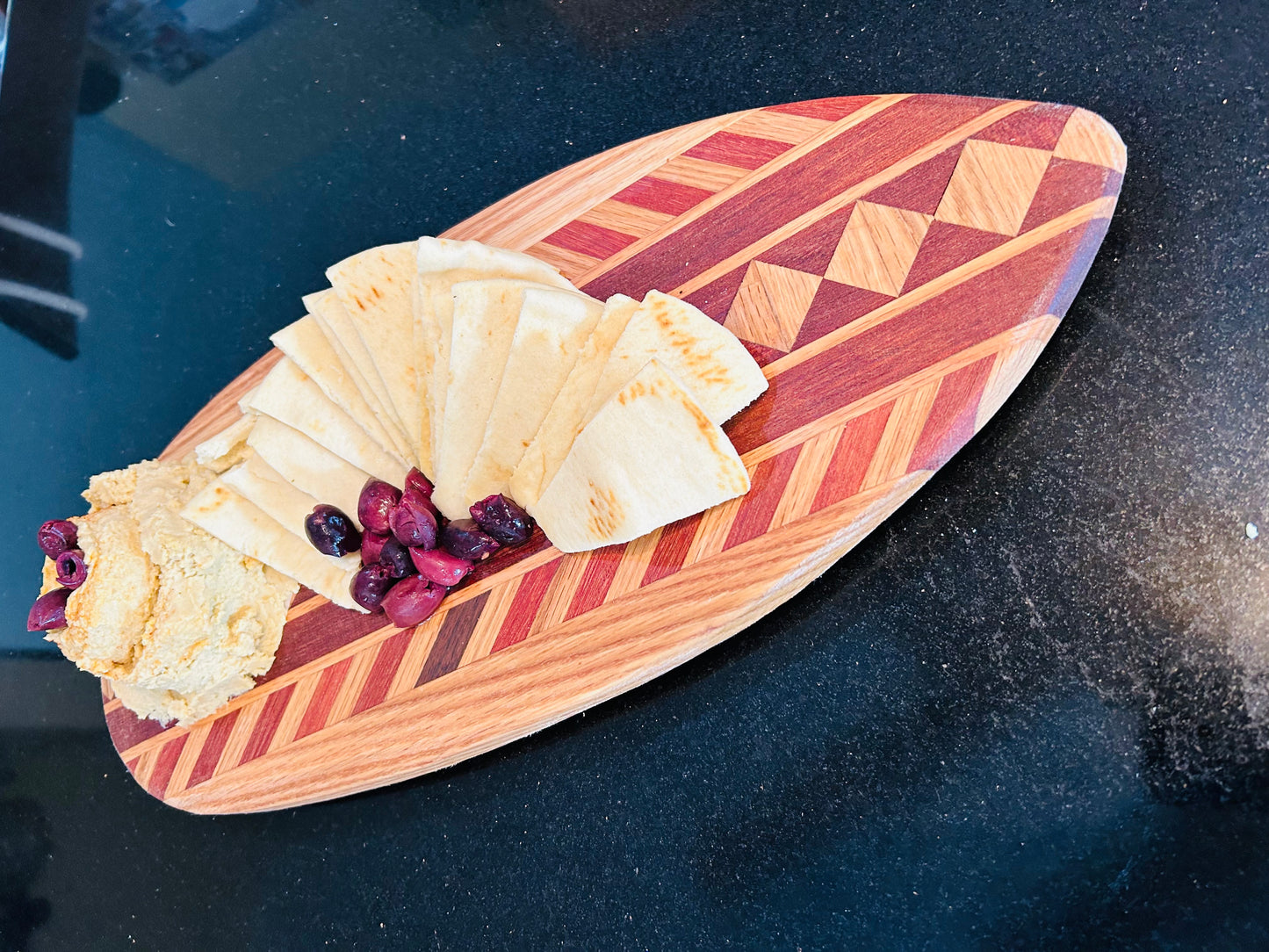 Small Tapa inspired Charcuterie Surfboard